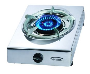 Natural gas wok burners