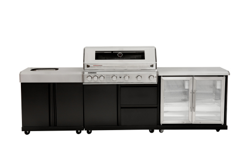 Onyx BBQ/sink/double fridge