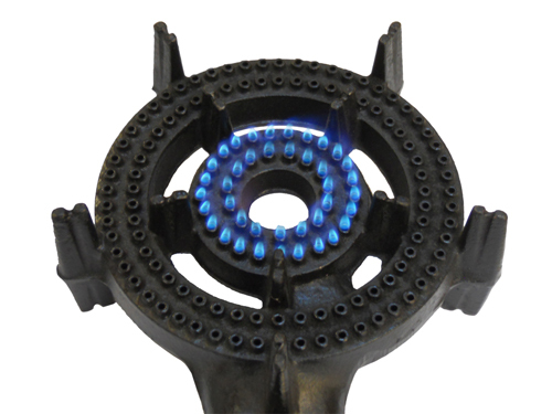Double ring cast iron burner
