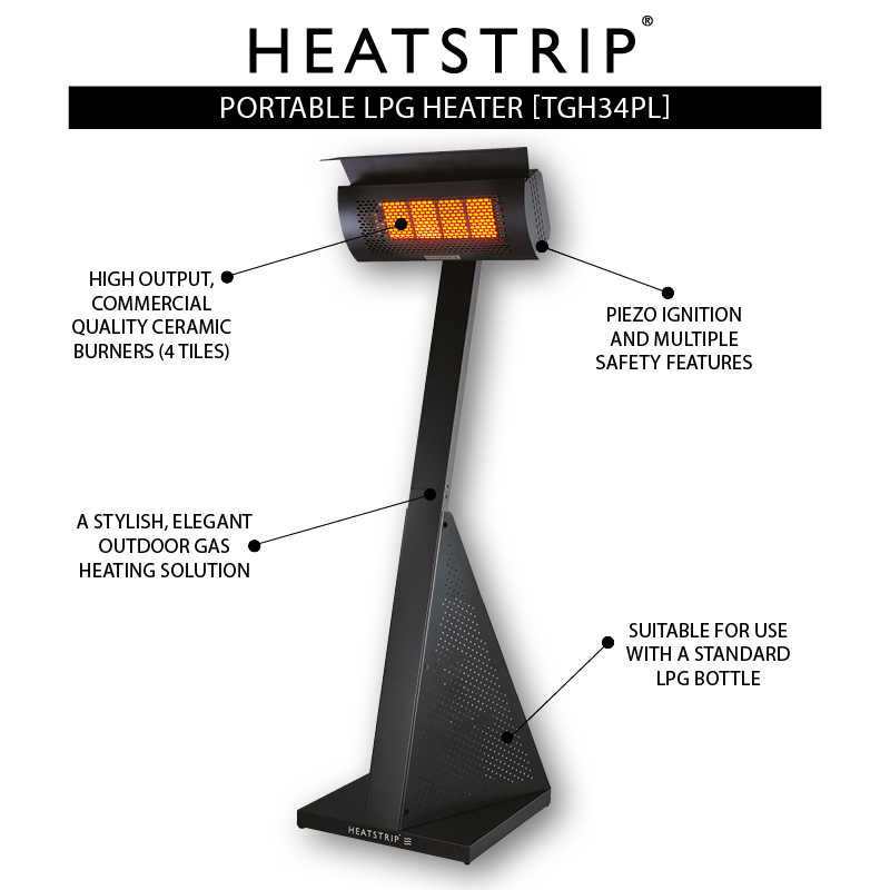 Heatstrip Portable Heater Bbqs R Us