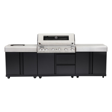 Onyx Outdoor Kitchen BBQ with sink & storage 
