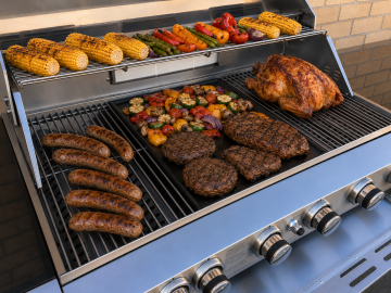 Onyx Outdoor Kitchen BBQ with sink & storage 