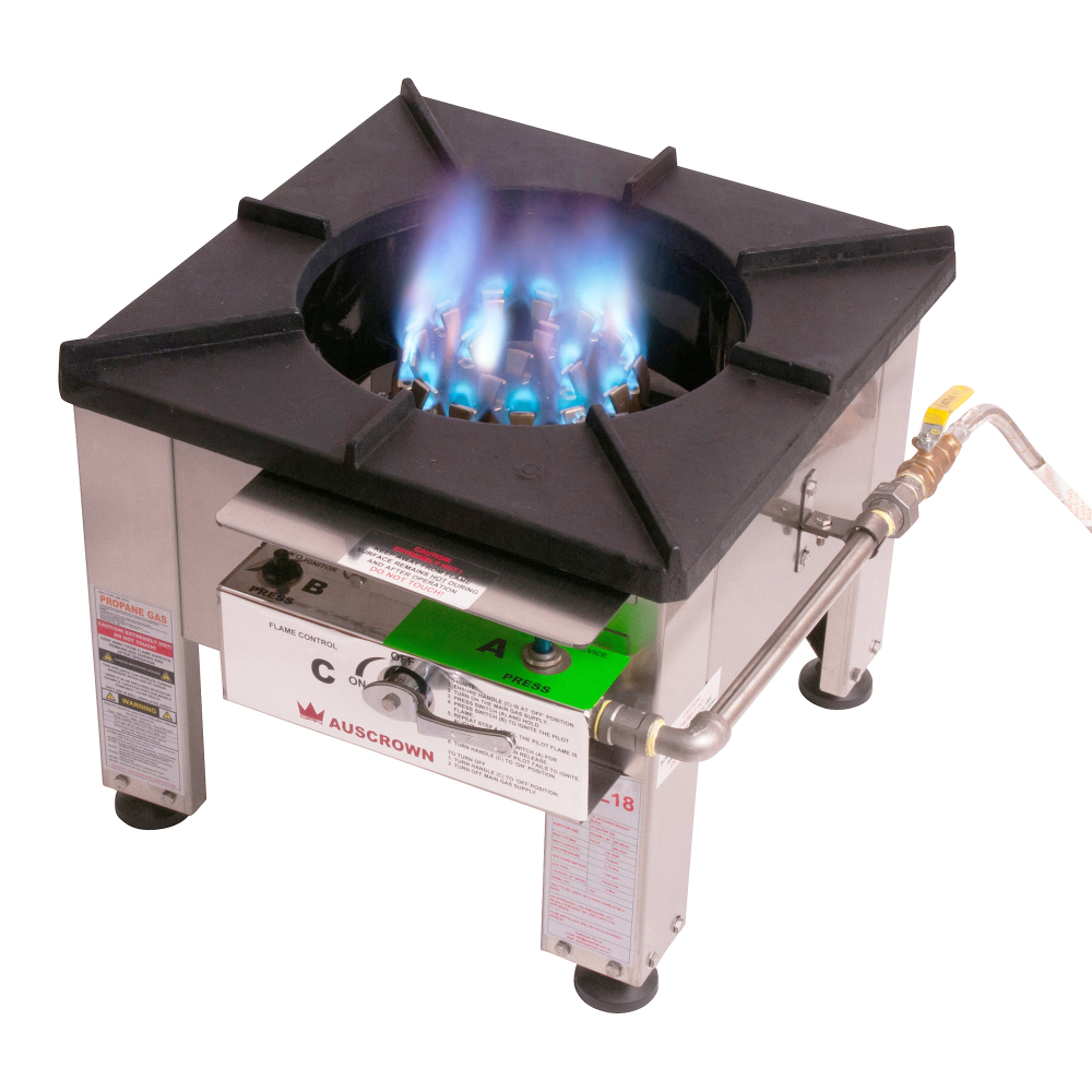 18 Jet Duckbill Stock Pot Burner BBQs R Us