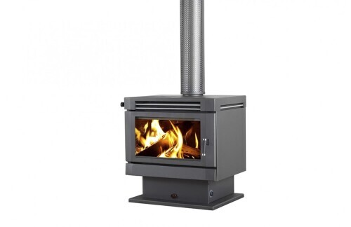 Saxon Mahogany Freestanding Heater