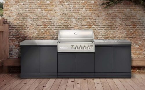 Crossray Outdoor Kitchen BBQ with Storage & Sink