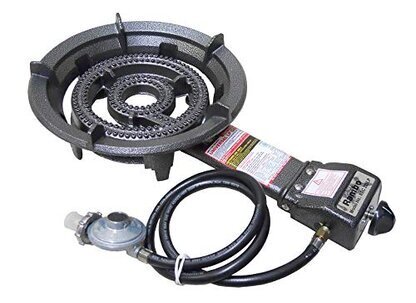 Auto ignition dual ring burner L