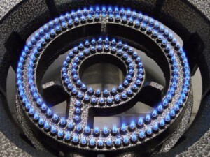 Auto ignition dual ring burner L