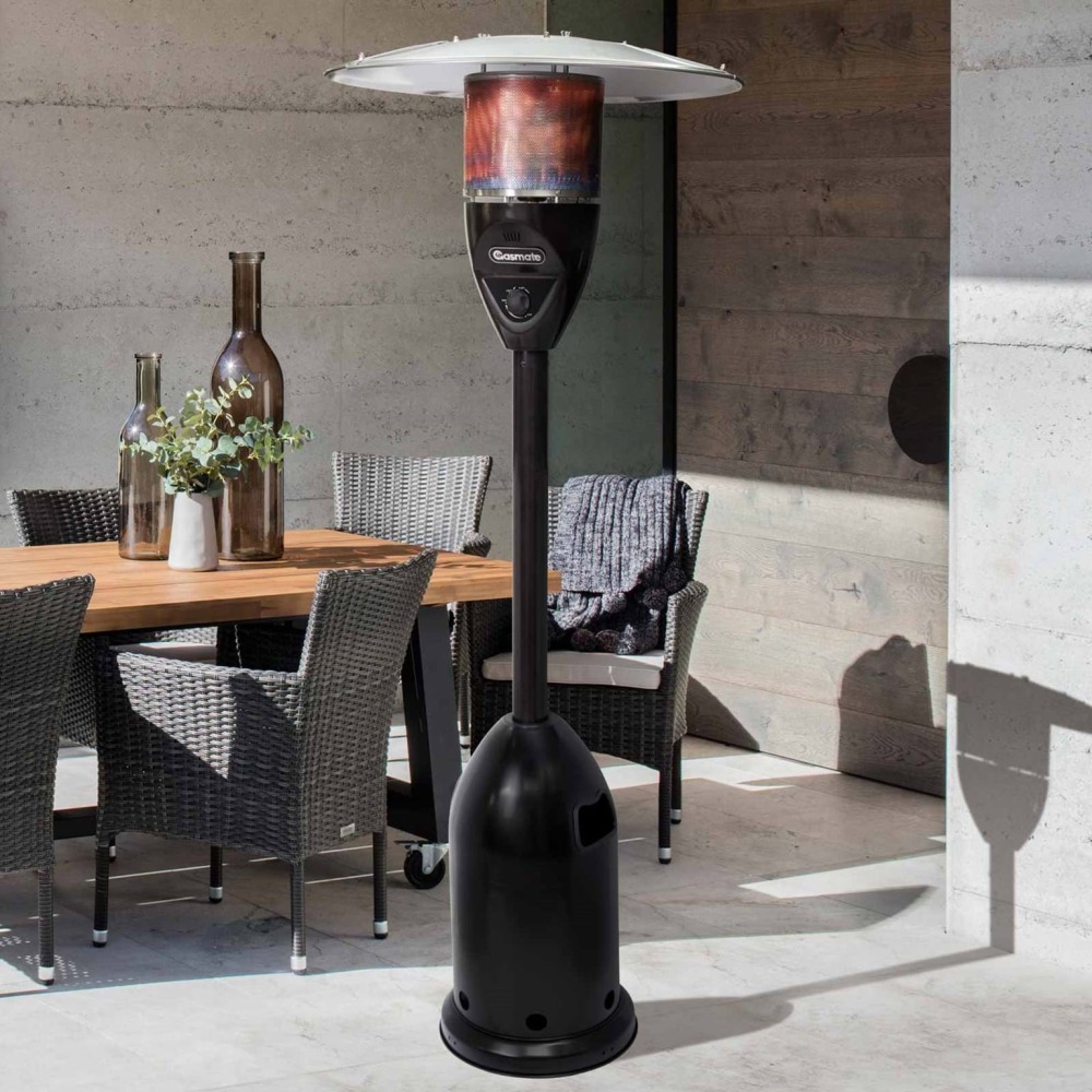 Patio heater black BBQs R Us