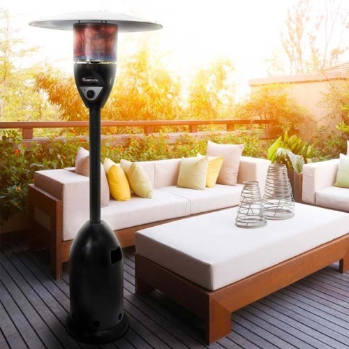 Patio heater black