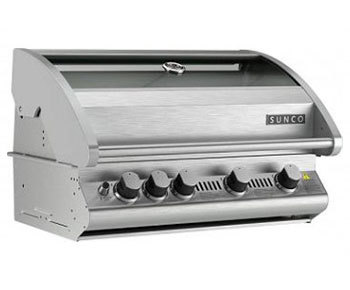 SC60P: 4 Burner Sunco Stainless Steel Build-In BBQ