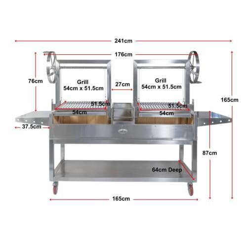 Parilla double grill