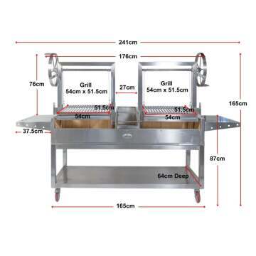 Parilla double grill