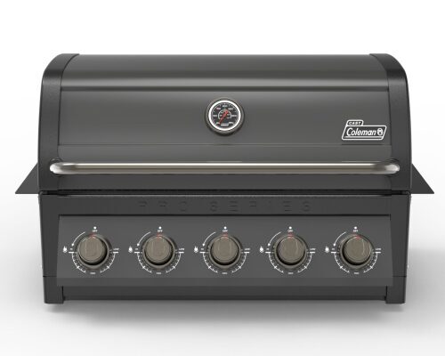 Coleman Pro Series 5 burner built in BBQ