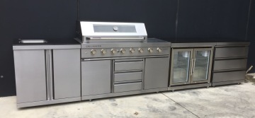 Grillmaster 8 - 4 Piece Modular Outdoor Kitchen