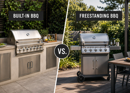 Built-In BBQ vs. Freestanding: Which is Right for Your Outdoor Kitchen?