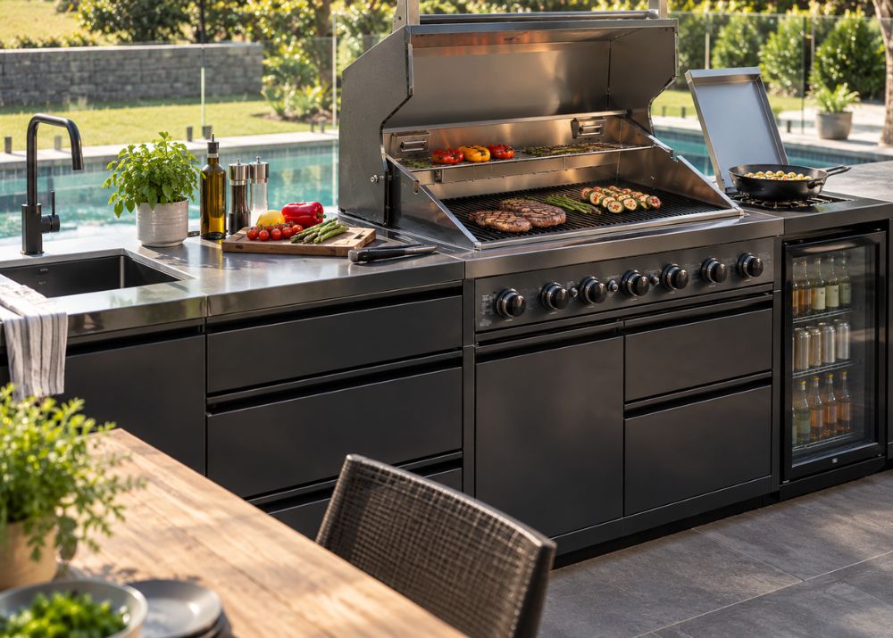 Where Should You Position Your BBQ in an Outdoor Kitchen?